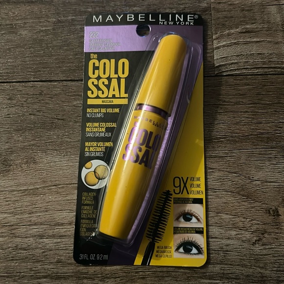 Maybelline Volum' Express The Colossal Washable Mascara, Volumizing, Glam Brown - Picture 2 of 6